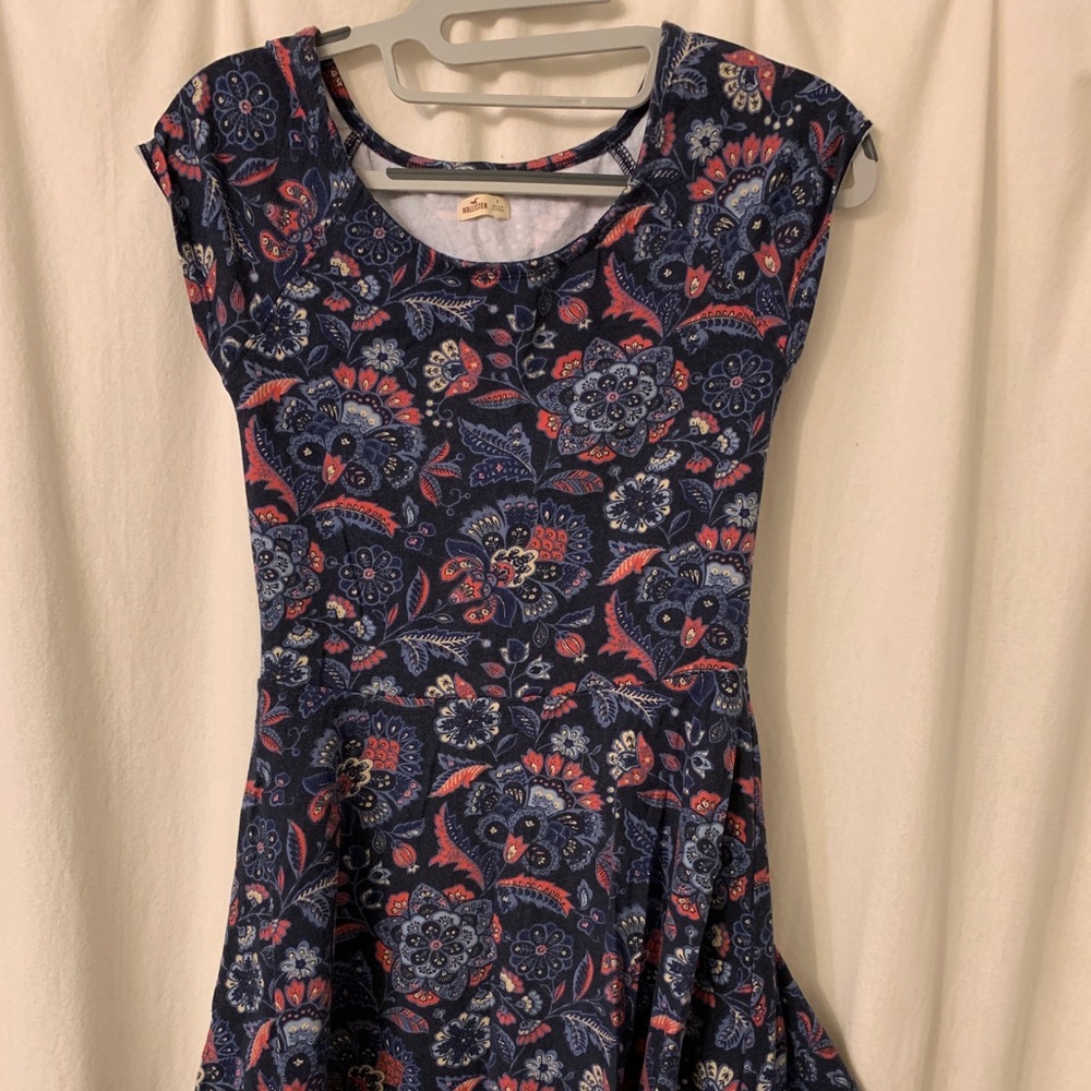 Hollister Paisley Patterned Mini Dress